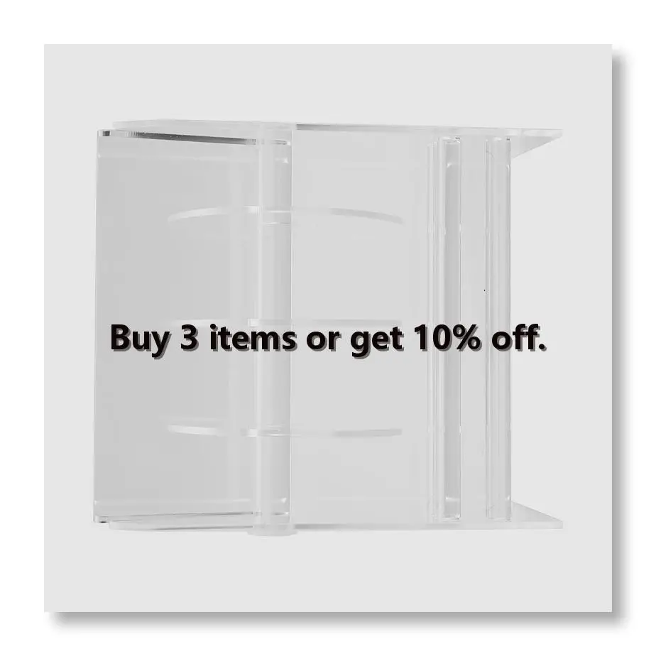 ●Adjustable Label Dispenser Acrylic Sticker Roll Dispenser Sticker Roll Holder Clear Label Holders Sticker Holder 4 Disks