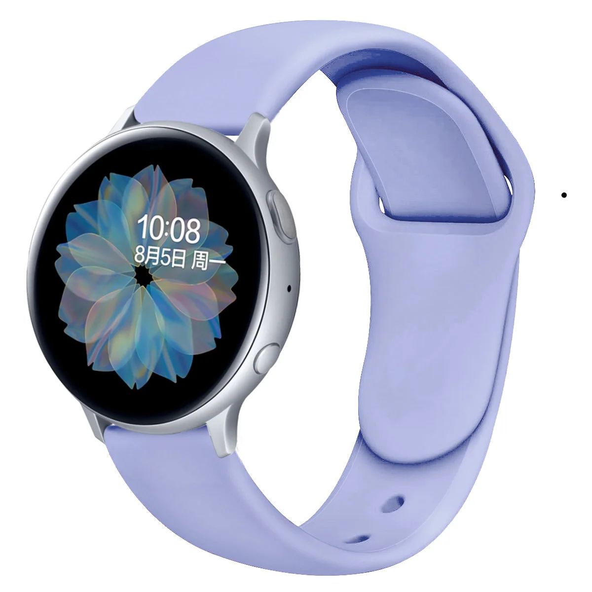 Correa de silicona de 20mm y 22mm para Huawei Watch 42mm/Amazfit Bip Correa pulsera deportiva para Samsung Galaxy Watch 6/5/4/5 Pro