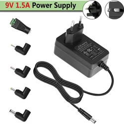 9V AC to DC Power Supply Adapter,13.5W Wall Charger for LED Strip Light CCTV Camera Router Modem Toys DVD IR Illuminator ADSL Ca