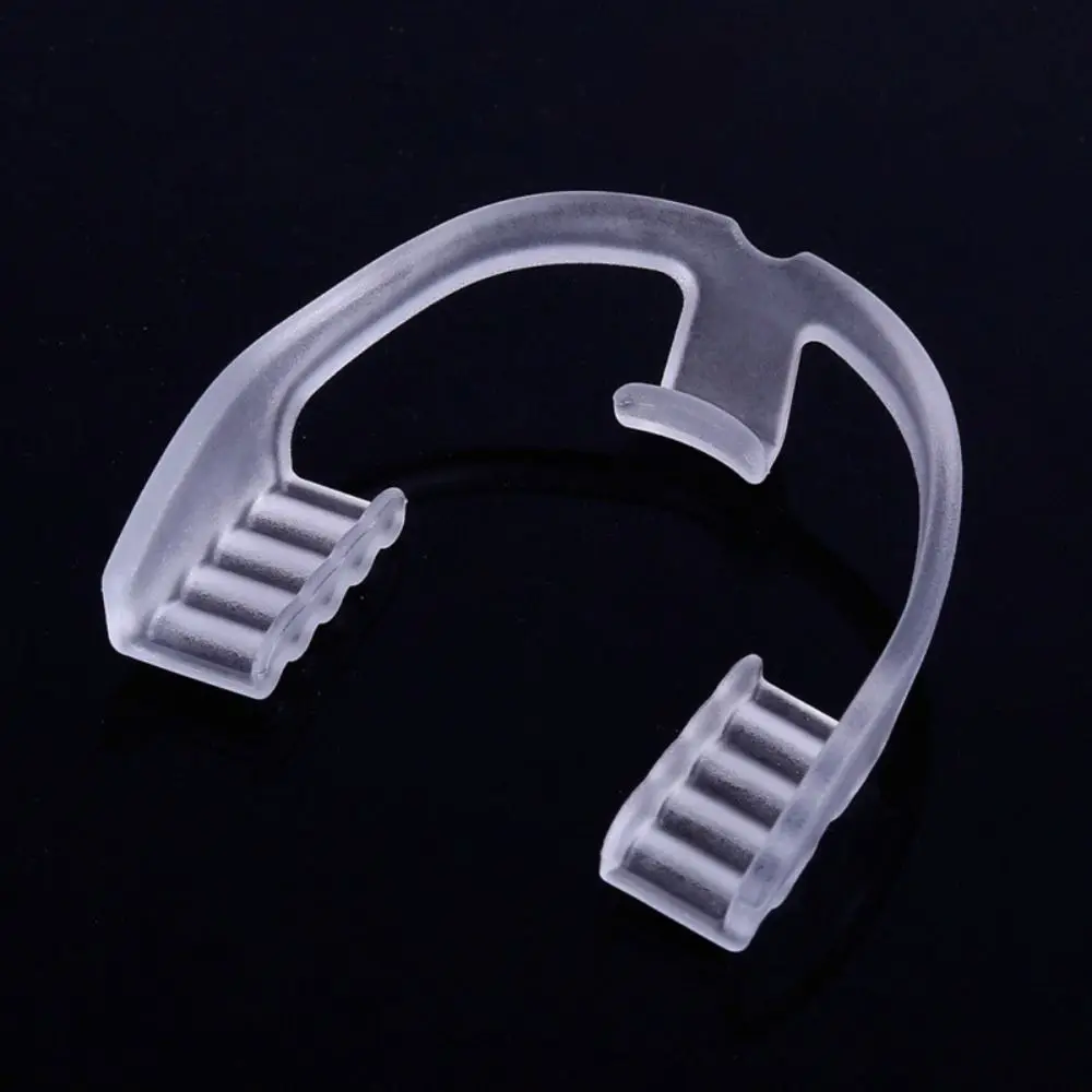 New EVA Teeth Protection Transparent Professional Mouth Guard Boxing Gum Shield Night Grinding of Teeth