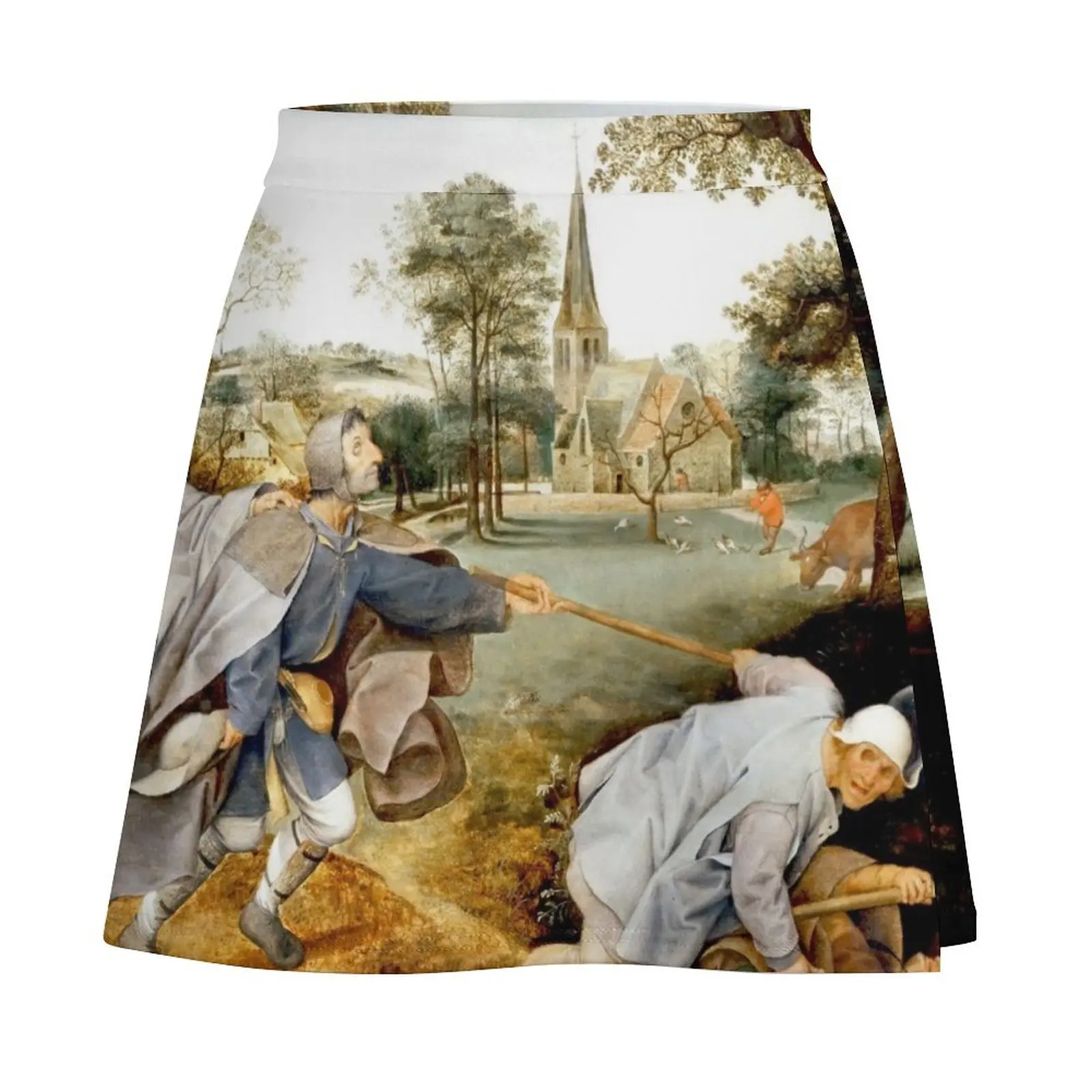 HD. The Blind Leading the Blind, by Pieter Bruegel the Elder. HIGH DEFINITION Mini Skirt skirt set girls skirt Mini