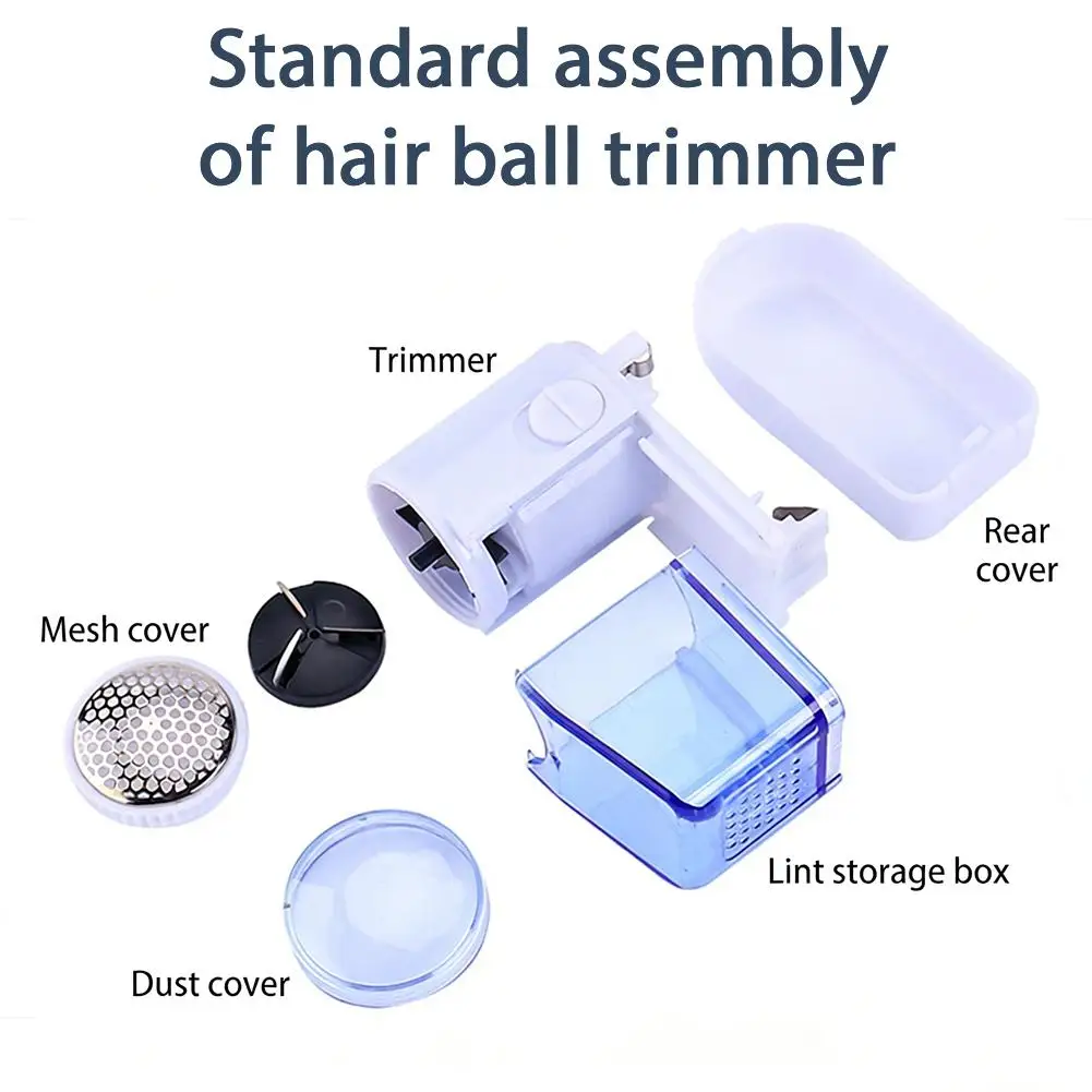 

1 шт. Мини-триммер для удаления катышков, электрический, на батарейках, для шерсти, ткани, свитеров, одежды, удалитель ворса и катышков для домашнего использования, дропшиппинг