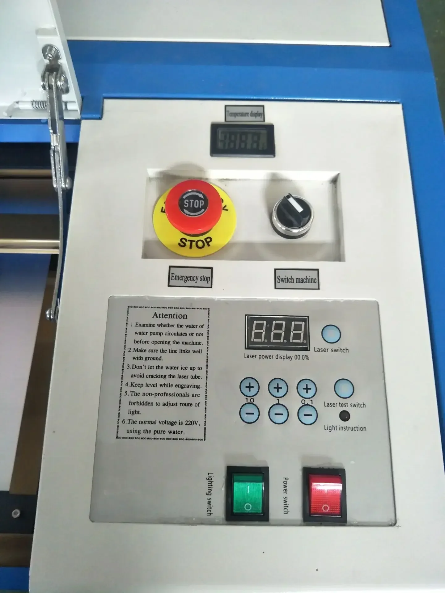 40 Вт CO2-лазерный гравер и резак - гравировка с ЧПУ K40 с цифровым дисплеем, двойной 110 В/220 В для фанеры, акриловой кожи