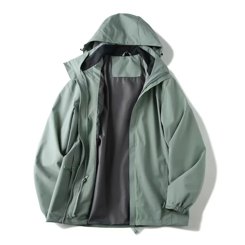 

Outdoor Windproof and Waterproof Three-in-one Fleece Lining, Rock Climbing, Hiking, Cycling, Camping Autumn and Winter Jacket