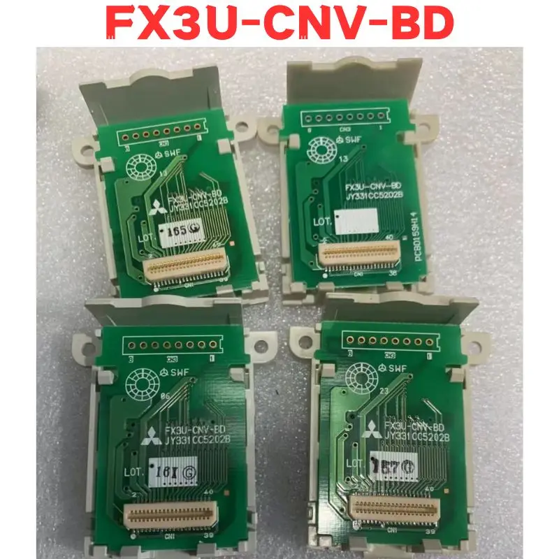 Second-hand FX3U-CNV-BD FX3U CNV BD Communication Board Tested OK