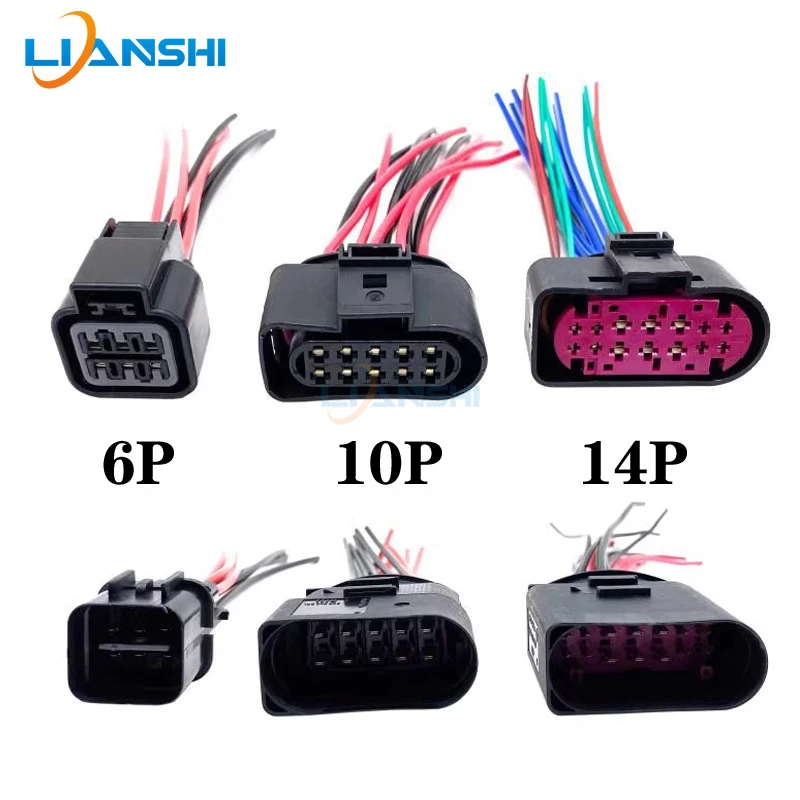 

Compatible with Foton Daimler Auman GTL ETX EST headlight plug Annual Edition Headlight connection harness