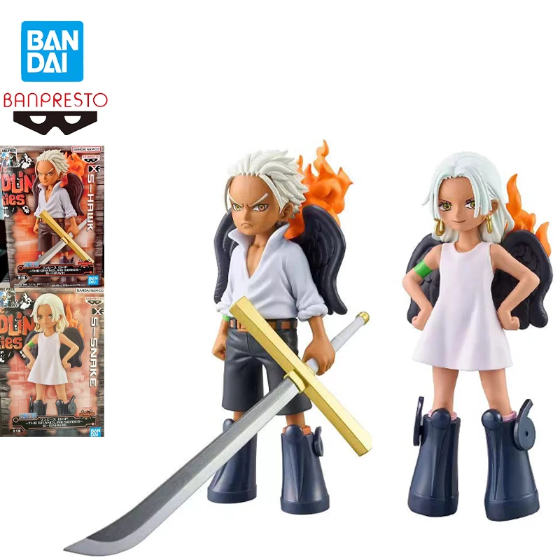 

Bandai Banpresto One Piece Great Route Dracule Mihawk S Snake Anime Action Figures Model Gift Collect Original Anime Toy