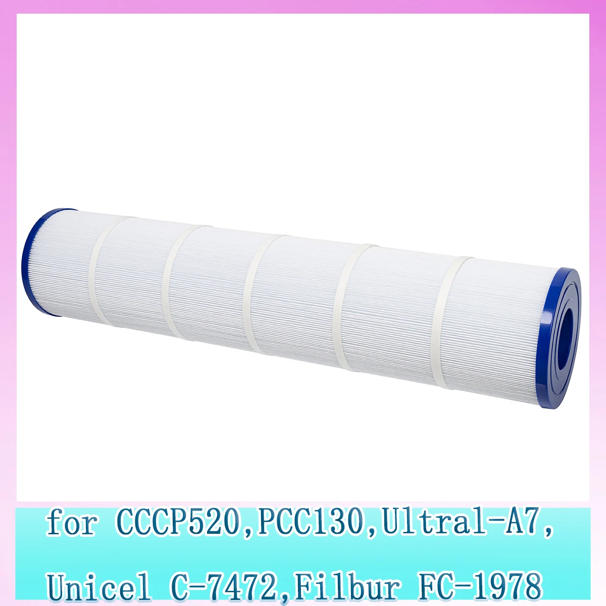 

CCP520 Pool Filter Cartridge for Pentair520,CCP520,R173578,178585,PCC130,Ultral-A7,Unicel C-7472,Filbur FC-1978,FC-6475,817-0131