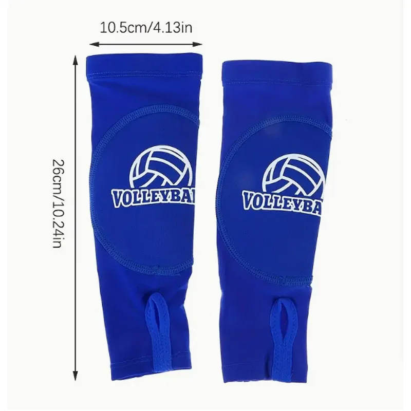 Volleyball Arm Sleeve by Hitting Forearm Sleeve with Protective Padding and Thumbhole Padding Volleyball Sleeve