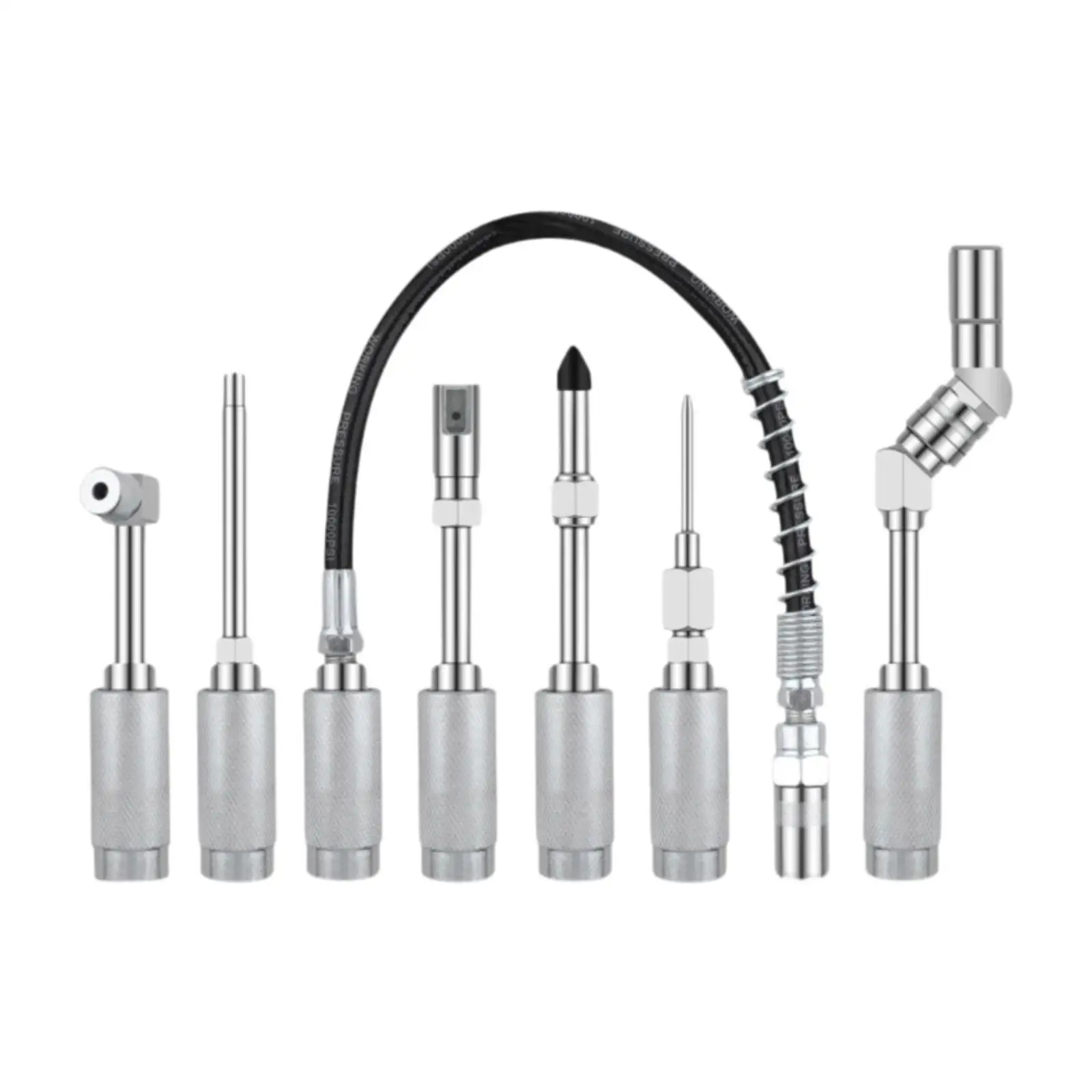 

11Pcs Grease Coupler Kit High Hardness High Performance Complete Accessories