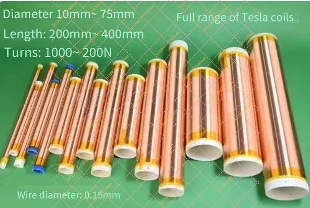 Practical Guide: How to Select and Match the Best-Sized Secondary Coil for High-Power Tesla Coils?