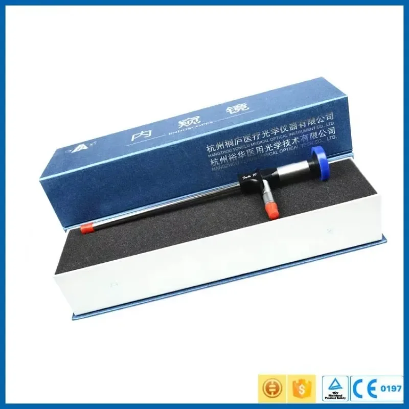 Degree Professional Medical ENT Rigid Optical Pediatric Laryngoscope  Instrument