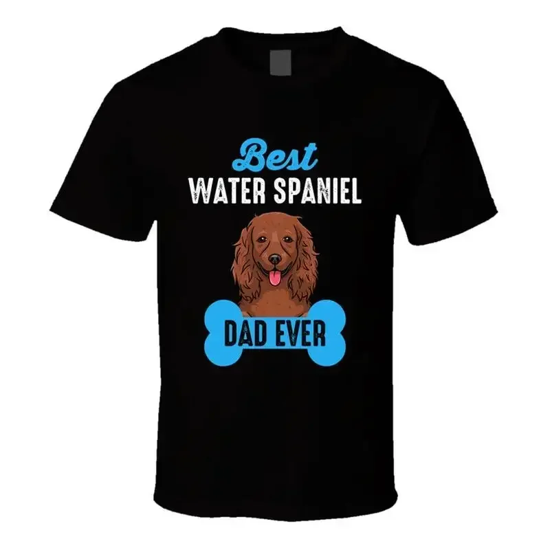 American Water Spaniel Best Dad Ever Father's Day T Shirt
