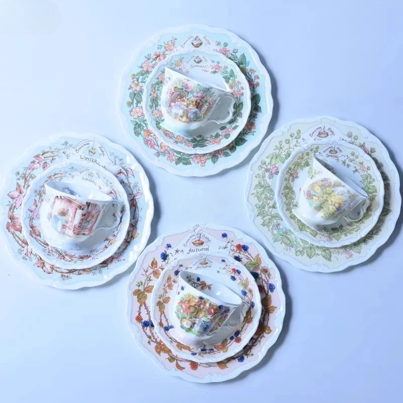 

Кофейная чашка из костяного фарфора, десертная тарелка, керамическая кофейная чашка с блюдцем, милая кружка, посуда для напитков, реквизит для фотосъемки в кофейне, подарок