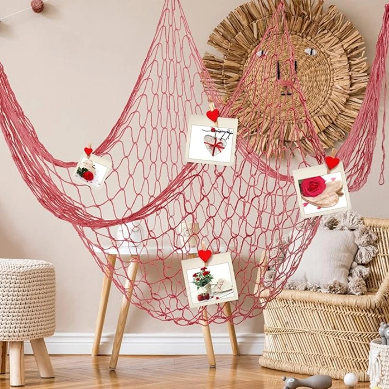 2 Fishing Net Decorations, Underwater Party Decorations, Ocean Themed, Hawaiian Beach, Birthday, Halloween Party Supplies