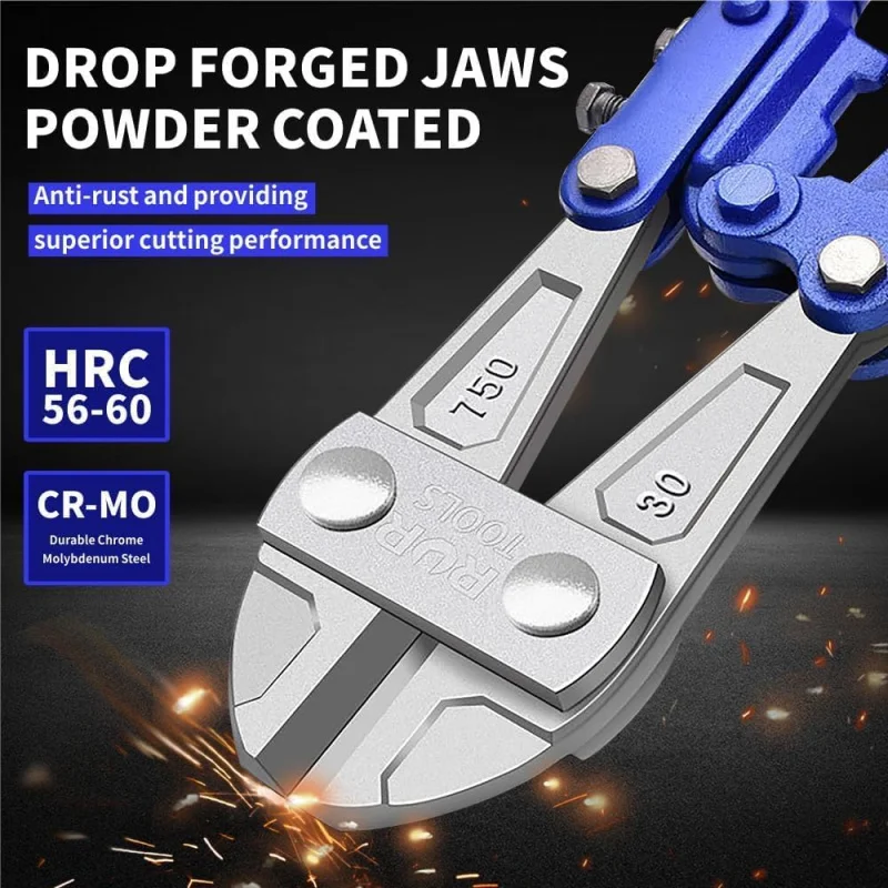 8-inch Wire Cutters Heavy Duty – Small Bolt Cutters & Shears Crafting,, and Electrical Work. Durable Steel Bl