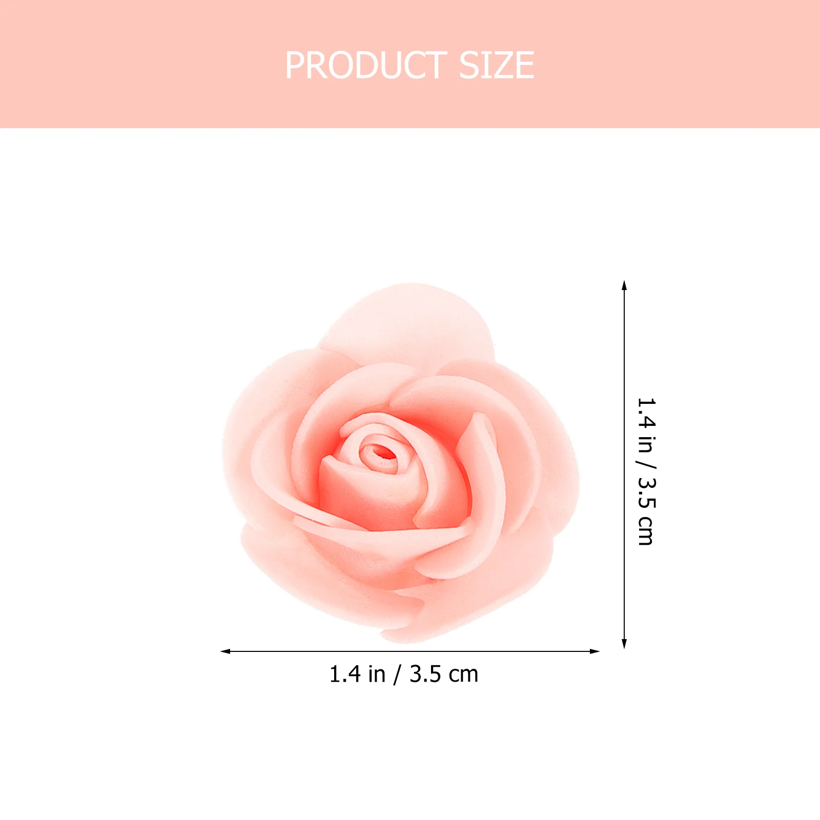 

1 Bag Foam Rose Flower Diffuser For Essential Oils Natural Aroma Decorative Air Freshener Mini Desk Diffuser For Home Office