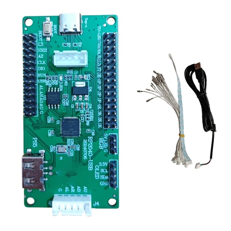 

T23C Joystick Hitbox Raspberry Pi PICO Development Board Hitbox Controller For Xboxone Ps5 USB Zero Delay Arcade Kit