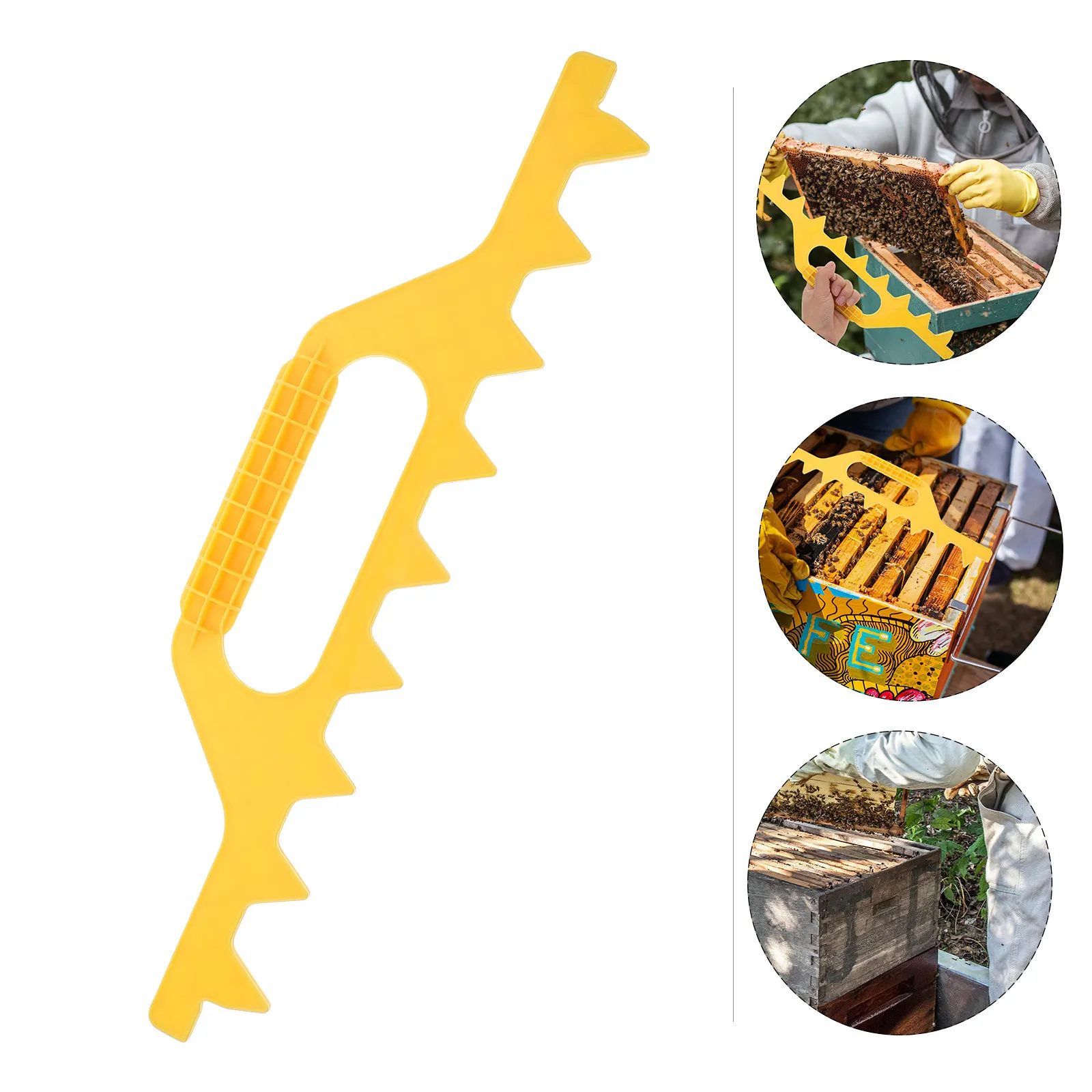 Plastic Beekeeping Frame Spacer Lightweight Versatile for All Bee Species Easy to Use Efficiency Booster Beehive Frame Spacer