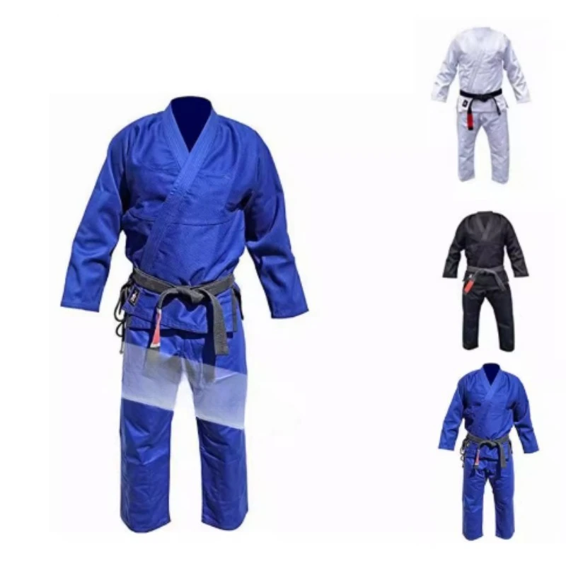 

Топы Tafon 450 г/м2, 240 г/м2, брюки, униформа для боевых искусств дзюдо, кимоно для отбеливания, одноплетение Gi с белым поясом