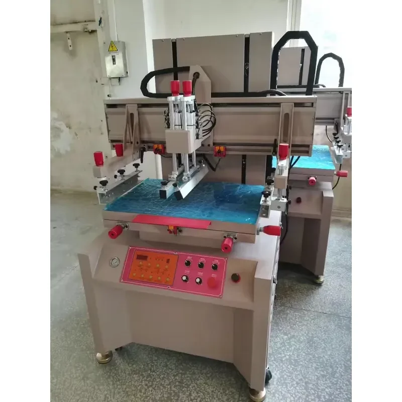 Automatic High Productivity Silk Screen Printer Non-Woven Fabric Screen Printing Machine