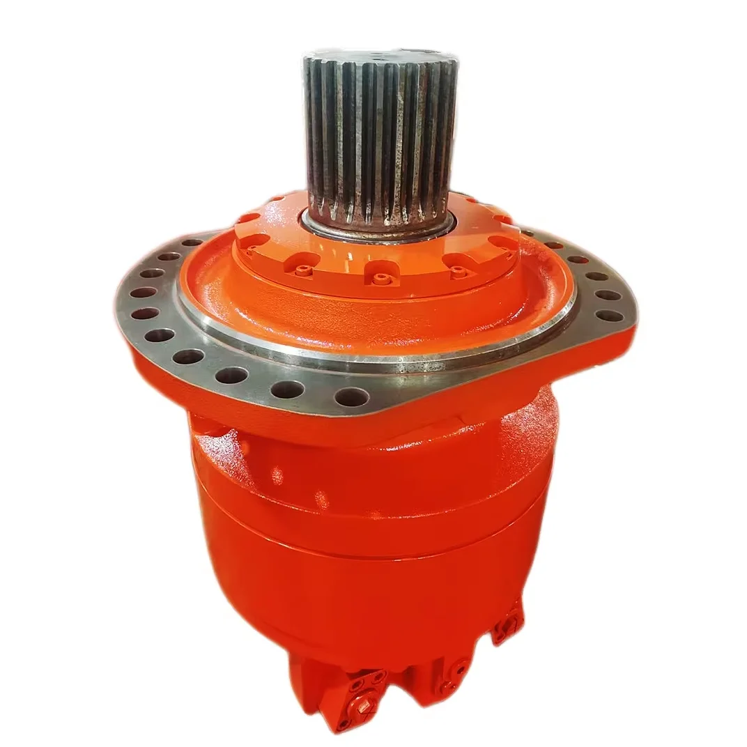 MS50 Hydraulic Piston Motor Cast Iron Low Speed High Torque ISO9001 Certified 1 Year Warranty Continuous Torque