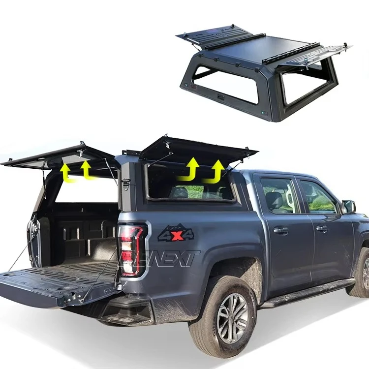 

Dual Cab Hardtop Topper Camper 4x4 Pickup Truck Bed Aluminum Canopy Ranger raptor for Ranger Canopy Maverick Topper