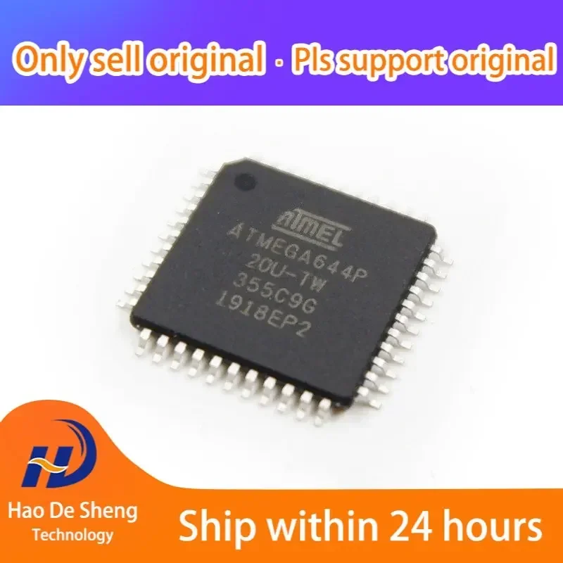 

ATMEGA644P ATMEGA644P-20AU QFP44, новые оригинальные электронные компоненты, поставки, 1 шт.