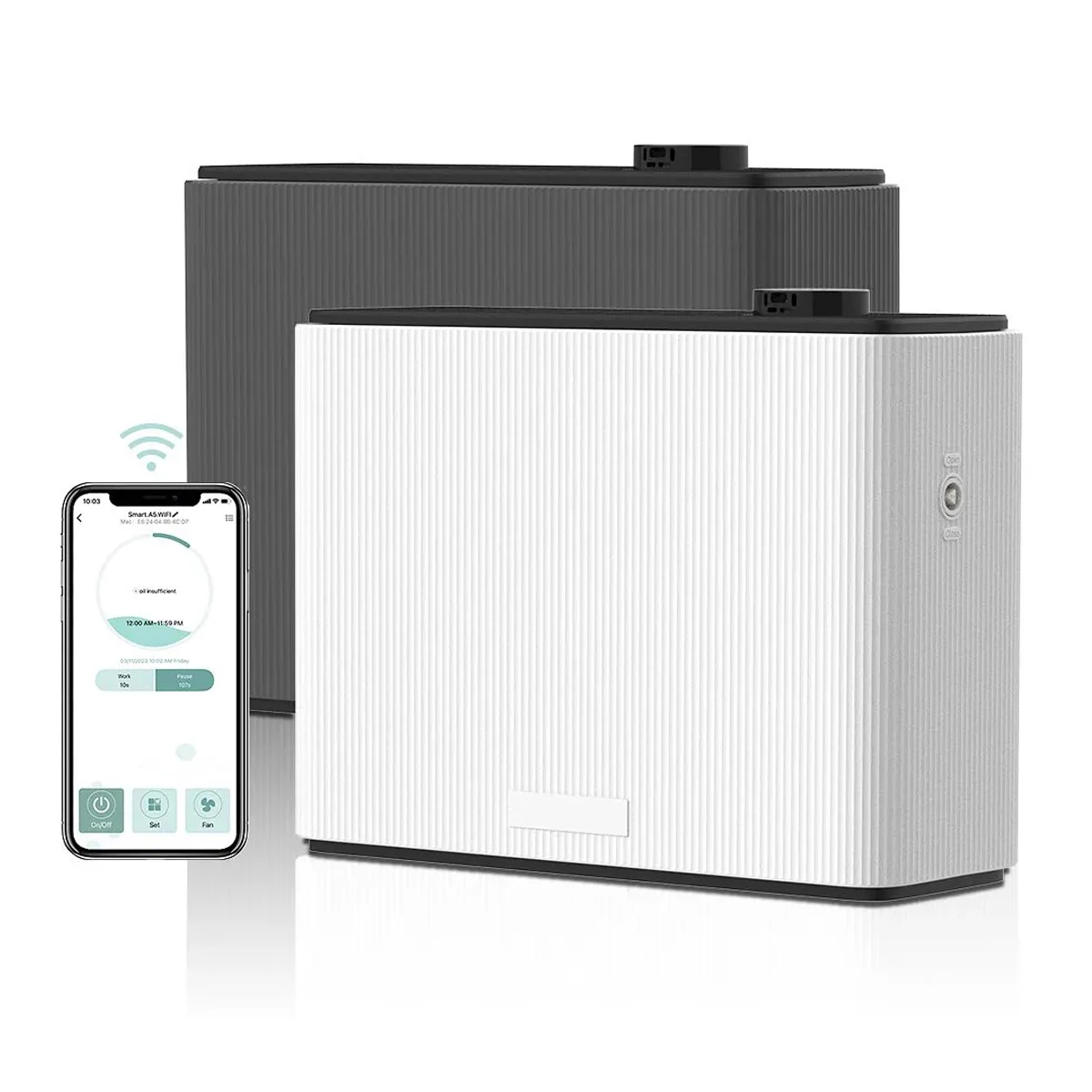 

Коммерческий распылитель эфирных масел, Интеллектуальный распылитель аромамасел с большой областью, Wi-Fi, Bluetooth, без воды, аромадиффузор с холодным распылением для дома