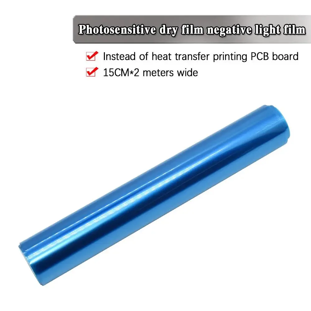 A ak-ポータブル感光性ドライフィルム、回路用、均一シート、メッキホール、スケッチをカバー、15cm x 2m、1m、新品