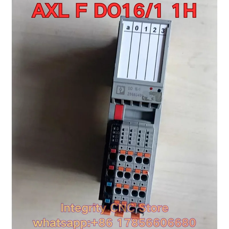 Second-hand AXL F DO16/1 1H PLC module 2688349 functional test is normal