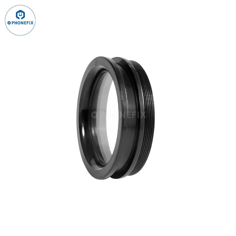 0.3X 0.5X 0.7X 2X 1X Barlow Lens Auxiliary Objects Lens  WD165 Mounting Thread Glass Lens For Stereo trinocular Microscope Part