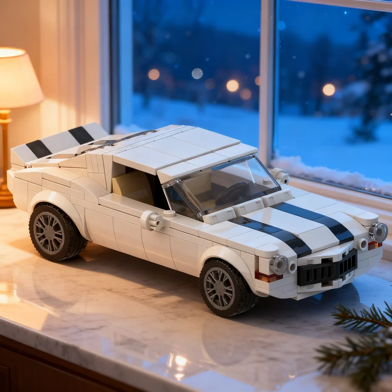 305pcs MOC Creator Expert 1970 Chevy Camaro Model Christmas Gift Home Decor And Creative Set DIY Assembly Kit