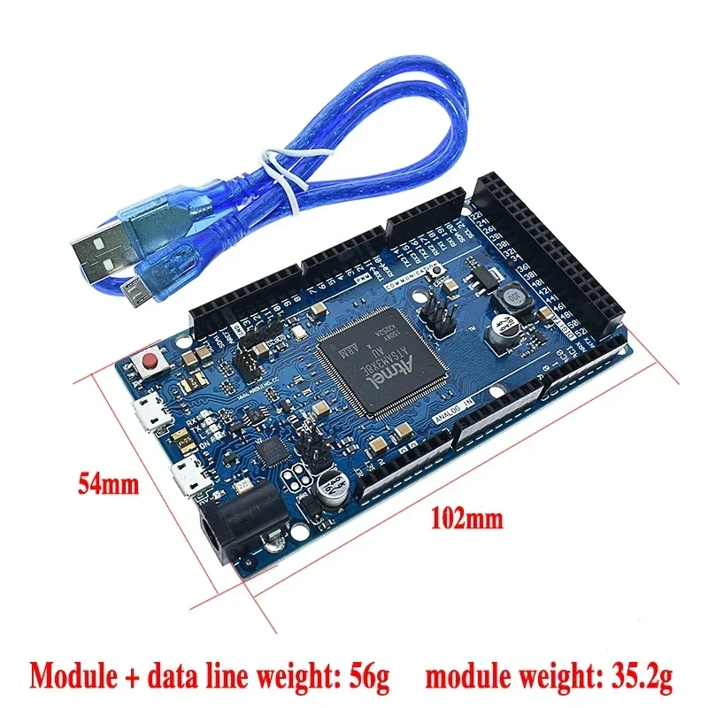 32-bit ARM Cortex-M3 Control Board Module DUE R3 Board AT91SAM3X8E SAM3X8E For Arduino Development board