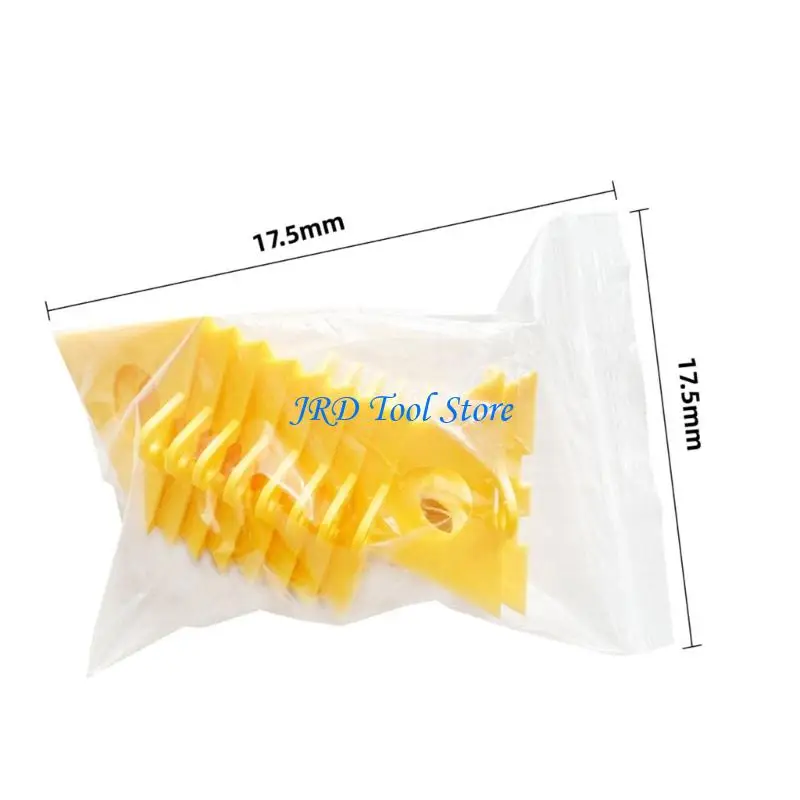 A2UD 36Pcs Pyramid Painting Stands Plastic Mini Paint Stand Painting Triangle Stand Set High Strength Canvas Support