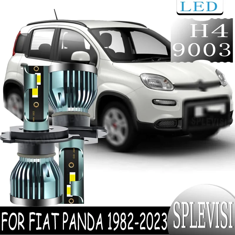 Long Lifespan & Warranty LED Hi Low Beam Headlight For Fiat Panda 1982 1983 1984 1985 1986 1987 1988 1989 2000 2001 2002--2023