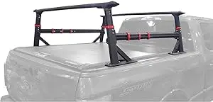 Adjustable Multifunctional Roll Bar Tub Rack Bed Ladder Rack Roof Fit For Great Wall Poer High Capacity Roll Bar For Trucks