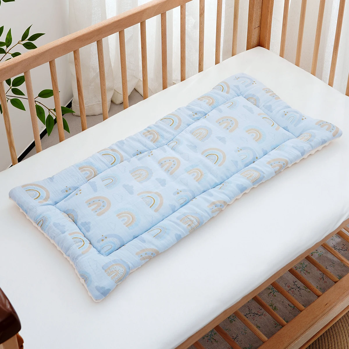 

Kangobaby #My Soft Life# Autumn Winter Baby Stroller Mat Accessories Thickened Cotton Warm Newborn Mattress Size 80x40cm