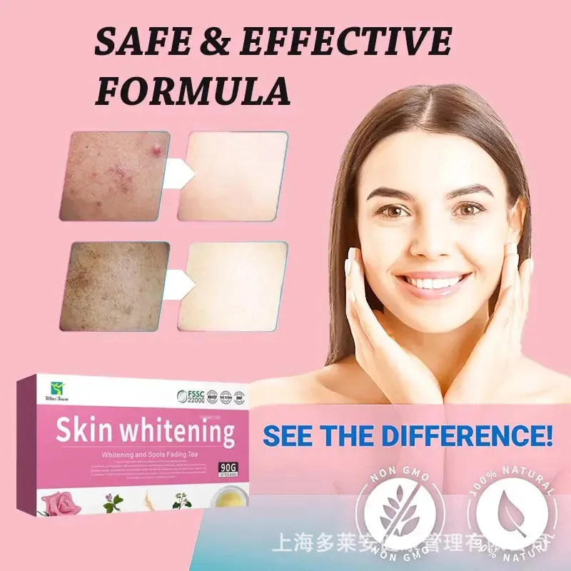 

Skin Whitening Herbal Tea Remove Acne Fade Dark Spots Detox Nourish Skin Make Complexion Smooth Radiant