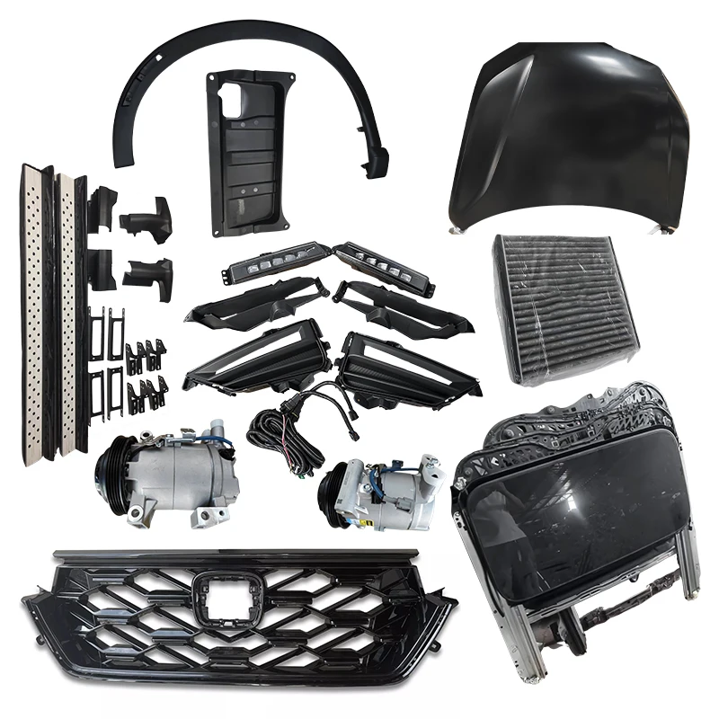 

Front Bumper Upper Grille Car Grills Auto Body Parts 71200-3B9-H50 71200-3D4-A31 for CR-V CRV Hybrid RS5 2023