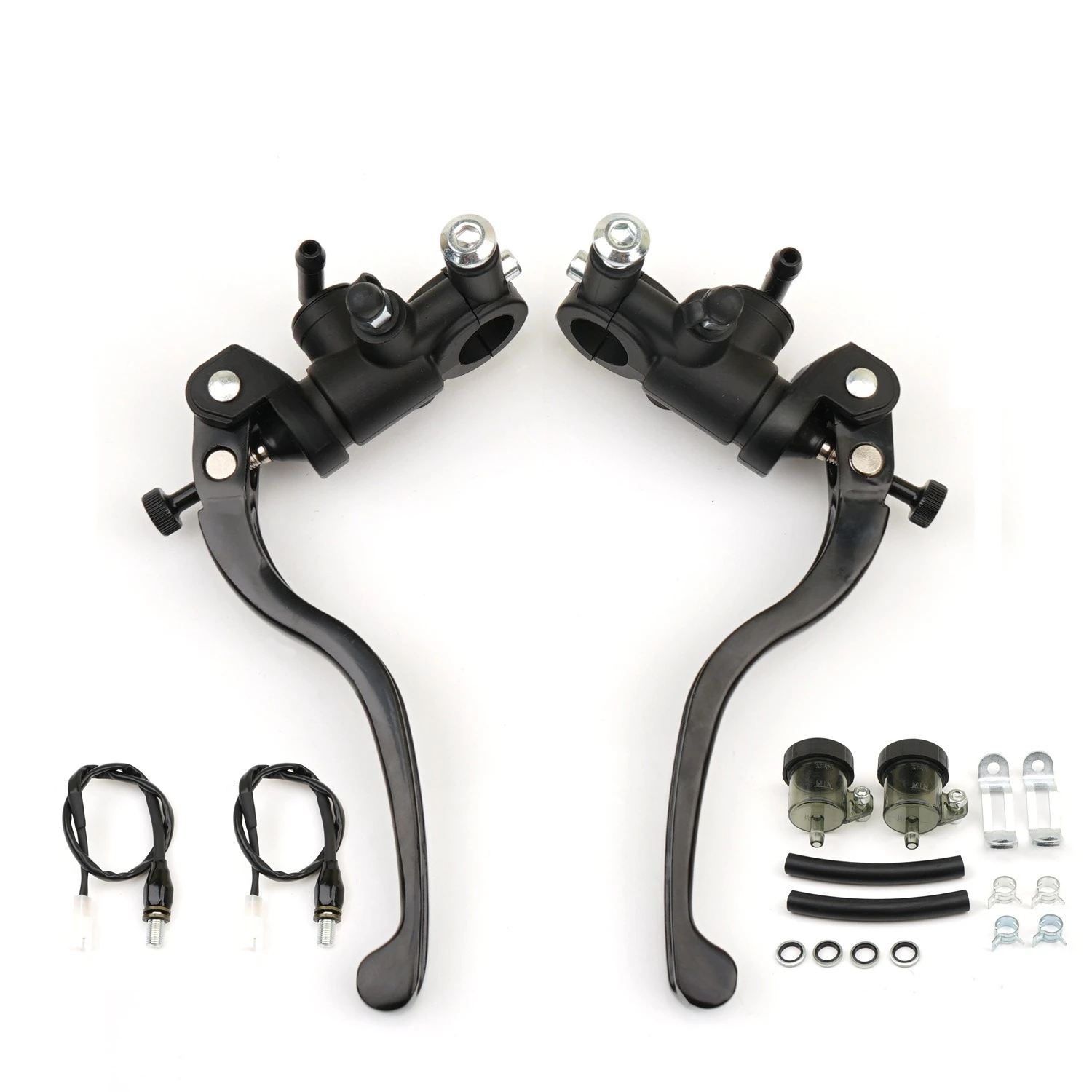 Motorcycle brake upper pumps aluminum alloy direct push pumps motorcycle accessories modified with hydraulic switch disc brake