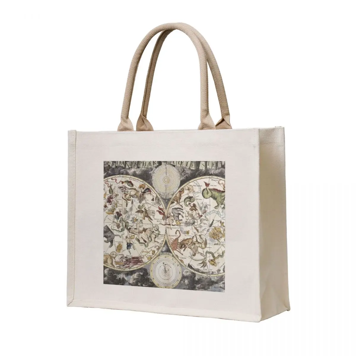 

Vintage Celestial Star map Tote Bag tote bag canvas Canvas bag tote women custom bags
