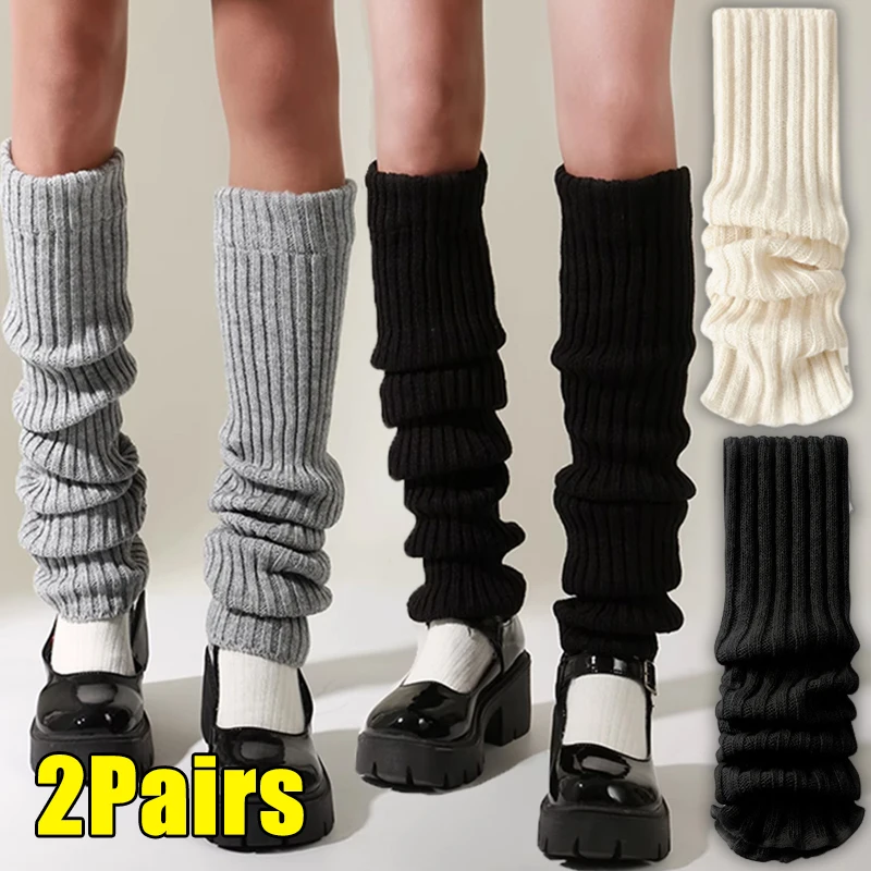 Women Slouch Socks Loose Socks Boots Stockings Japanese High School Girls JK Uniform Accessories Leg Warmers Cosplay Socks