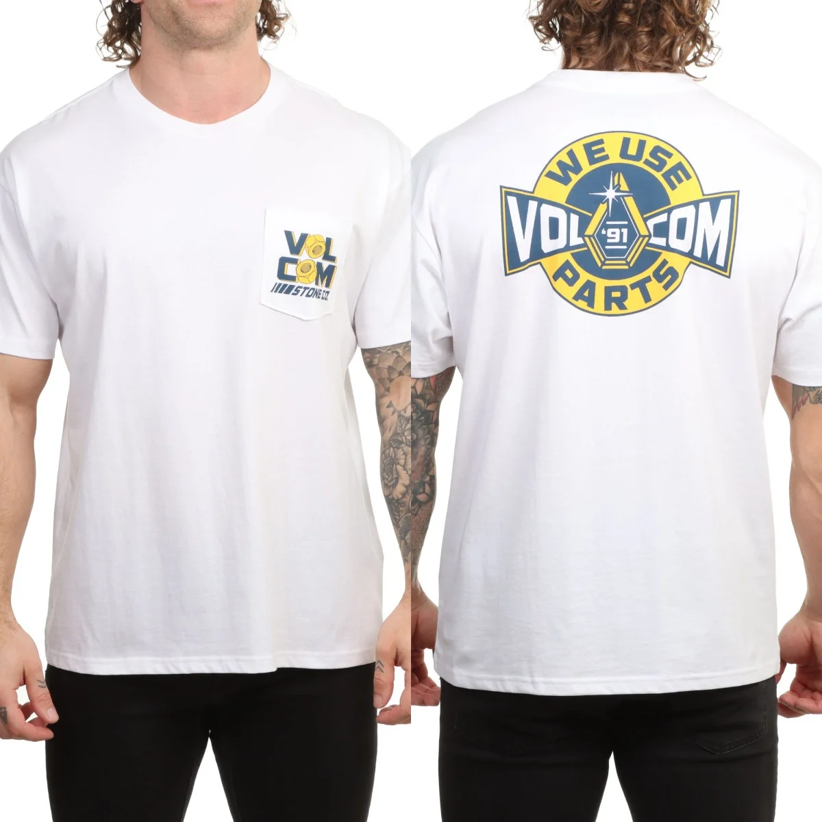 Rare Summer Volcom Graphic Cotton T-shirt Unisex Summer Short Sleeve Fashion Brand Tee Luxury Casual Vintage Tees