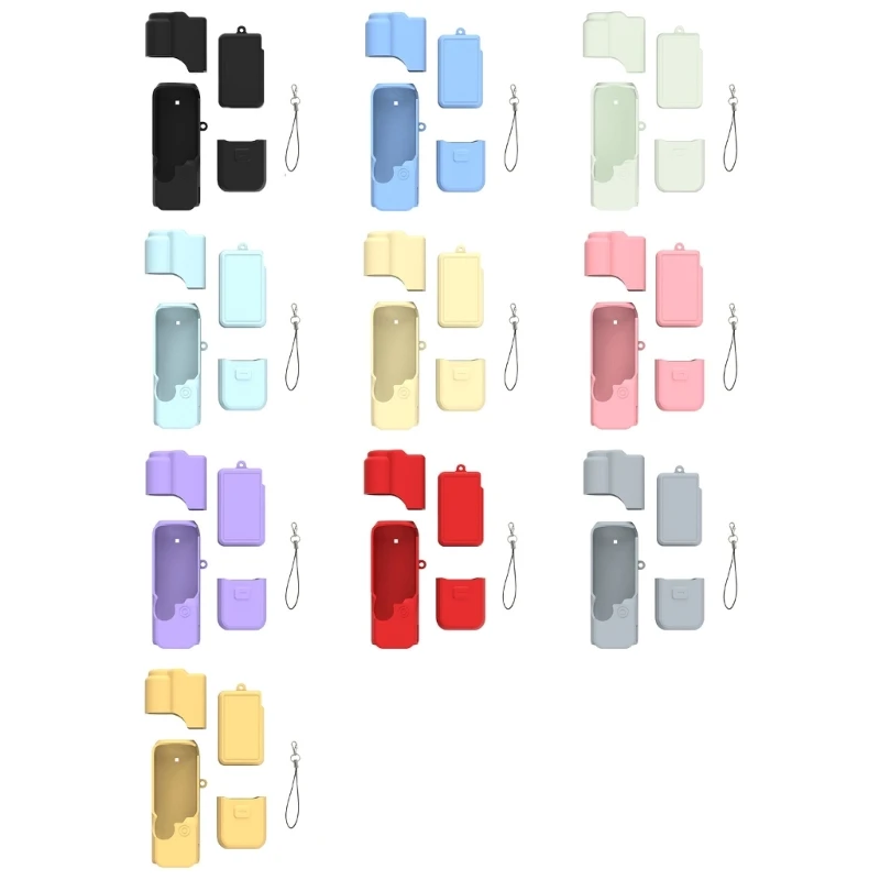 Silicone Protective Case for Pocket 4 Sleeve Case Cover Action Camera Full Coverage