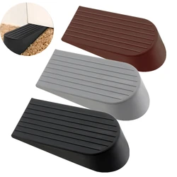 Heavy Duty Rubber Door Stopper Widening Wedge All Floor Surfaces Height up to 1.9 Inches for Home Office School Heavy Door