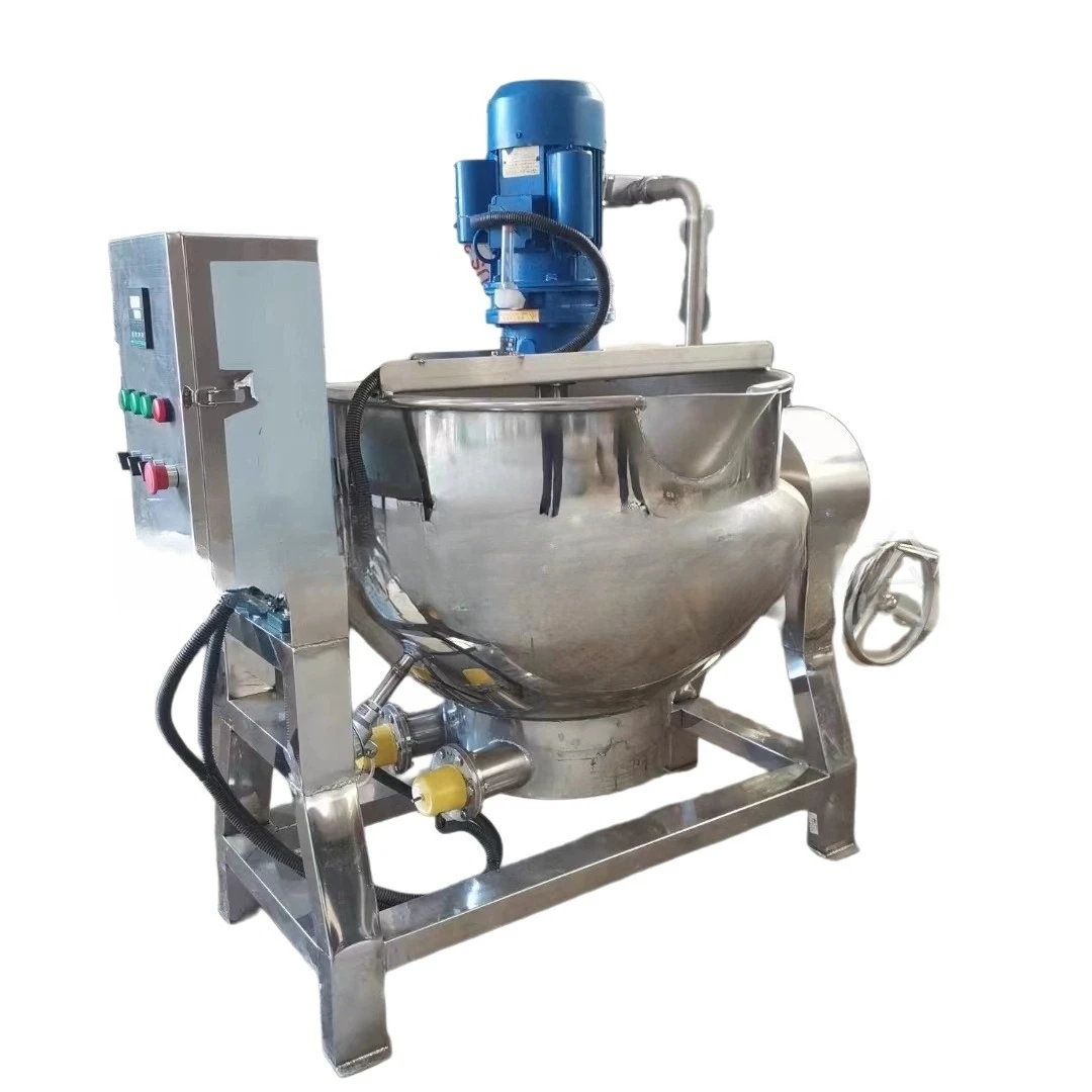 

Automatic hot pot base frying machine, boiled sugar rice tofu sauce mixer