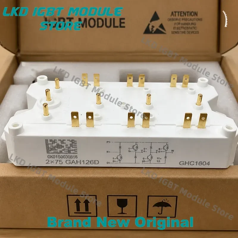 for SKM2x75GAH126D Module High Power IGBT Transistor Module for Industrial Inverter Drive Application Replacement Part