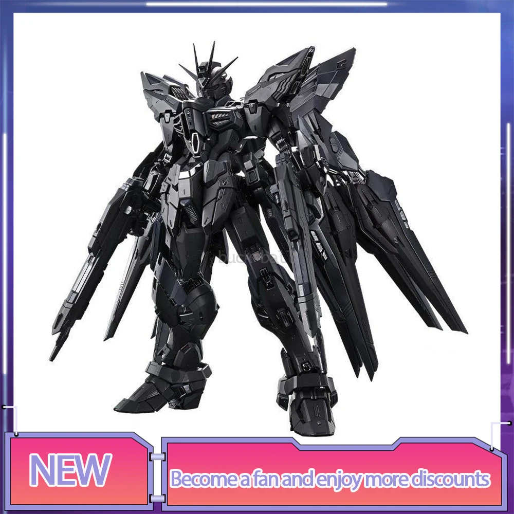 Seed Destiny Figure Strike Freedom Action Figure Black Strike Freedom Model Robot Statue Collection Decoration Christmas Gift