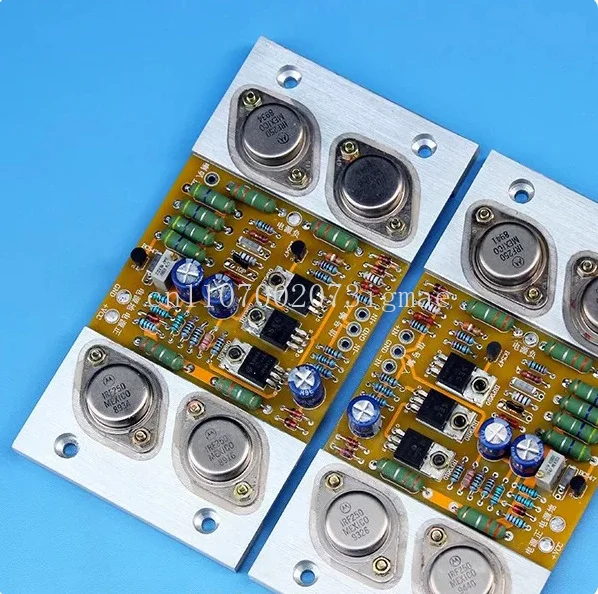One pair of two A3 Class A power amplifier board PASS power amplifier board, gold sealed tube pure Class A power amplifier 30W view 2